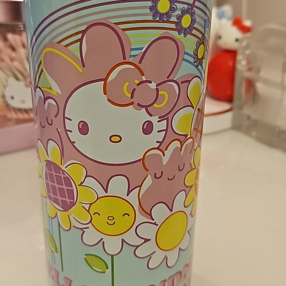 Hello kitty water bottle tumbler - Picture 3 of 3